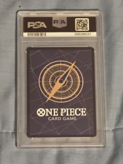 One Piece Card Roronoa Zoro Alt Art OP06-118 Wings of the Captain PSA 10 - Image 2