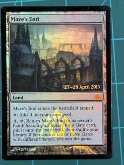 MTG Maze's End Prerelease Cards Foil - Image 2