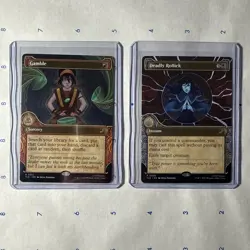 Deadly Rollick + Gamble Dual Card Set MTG - Avatar The Last Airbender NM - Image 1