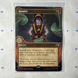 Deadly Rollick + Gamble Dual Card Set MTG - Avatar The Last Airbender NM - Image 3