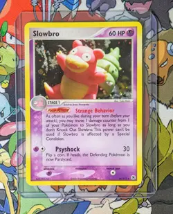 2004 Pokemon Slowbro & Wigglytuff Ex Fire Red & Leaf Green 2 Card Lot LP - Image 1