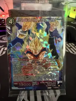 SS Son Goku & SS Vegeta & SS Trunks United Dragon Ball Z Card Game Promo P553 - Image 1