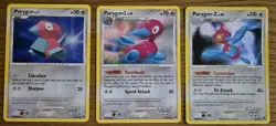 Pokemon Card Porygon Porygon2 Porygon-Z Set Great Encounters /106 Holo Rare - Image 1