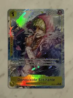 Donquixote Rosinante Alt Art OP12-108 NM One Piece Card Game English - Image 1