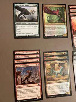 Red Green Dinosaurs Standard Legal MTG Custom 60 Card Deck Magic The Gathering - Image 2