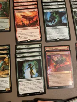 Red Green Dinosaurs Standard Legal MTG Custom 60 Card Deck Magic The Gathering - Image 3