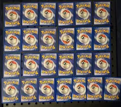 POKEMON TCG MIXED LOT OF 25 VINTAGE CARDS - Image 4