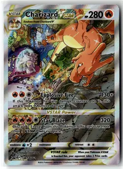 Charizard VSTAR SWSH262 SWSH: Sword & Shield Promo Cards Holo Pokemon Near Mint - Image 1