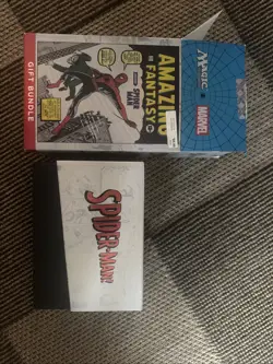 Magic The Gathering MTG Marvels Spider Man Storage Box No Cards - Image 1