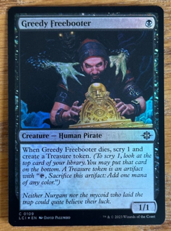 MTG Lost Caverns Of Ixalan, Greedy Freebooter - Foil - Image 1