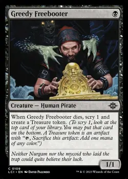 4 x Greedy Freebooter - Foil - The Lost Caverns of Ixalan - NM-Mint - MTG - Image 1