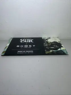 MAGIC THE GATHERING SECRET LAIR GHOST OF TSUSHIMA RAINBOW FOIL SEALED #1 - Image 2