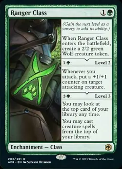 1x Ranger Class NM-Mint, English Adventures in the Forgotten Realms MTG Magic - Image 1