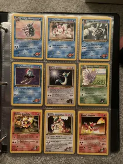 Pokemon Gym Heroes 1st Edition Near Complete Non Holo Set - Image 2