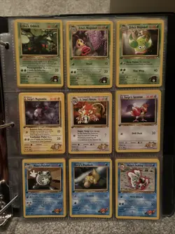 Pokemon Gym Heroes 1st Edition Near Complete Non Holo Set - Image 4