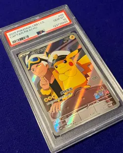 PSA 10 Captain Pikachu #9 CBB1 CS Gem Pack 1 Simplified Chinese 2022 GEM MINT - Image 2