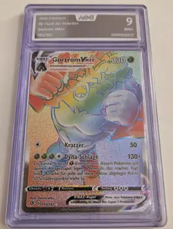 Gortrom VMAX Pokemon Clash der Rebellen Gegraded AOG 9 Mint 193/192 2020 - Image 3