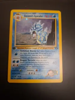Giovanni's Gyarados Gym Challenge set 5/132 1° Edizione 1st Pokemon 2000 - Image 1
