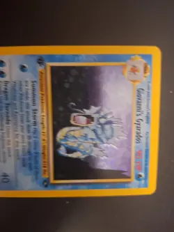 Giovanni's Gyarados Gym Challenge set 5/132 1° Edizione 1st Pokemon 2000 - Image 3