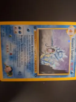 Giovanni's Gyarados Gym Challenge set 5/132 1° Edizione 1st Pokemon 2000 - Image 4