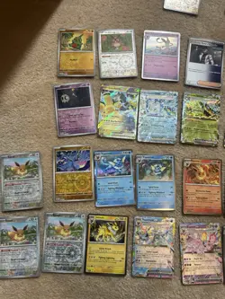 Lot of Prismatic Evolutions Bulk Holos+Reverse Promos Masterball 240+ Cards - Image 1