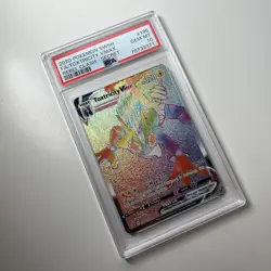 Pokemon TCG Toxtricity VMAX Rebel Clash Rainbow Rare Card 196/192 PSA 10 GemMint - Image 4