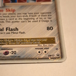 Dialga LV.X - Pokemon TCG: DP Black Star Promos DP17 Ultra Rare Holo - Image 4