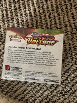 Pokemon TCG Sword & Shield Vivid Voltage Sealed Booster Box Factory Sealed SWSH - Image 3