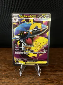 Pokemon TCG: Mega Sharpedo Ex 113/094 Phantasmal Flames Ultra Rare! - Image 1