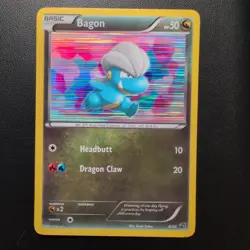 Pokemon TCG - Bagon 6/20 Holo - Black And White Dragon Vault - LP - Image 1