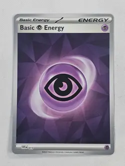 Psychic Energy Holo Prismatic Evolutions Pokemon TCG Near Mint NM - Image 1