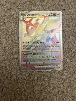 Pokemon TCG Arceus VSTAR Brilliant Stars 176/172 Holo Secret Rare - Image 3