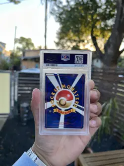 1996 Pokemon Base Set Mewtwo Holo PSA 8 - Image 2
