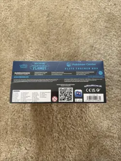 Pokemon TCG Phantasmal Flames Pokemon Center ETB Elite Trainer Box Sealed - Image 4