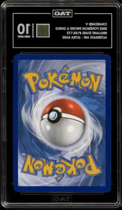 Pokemon Charizard V Brilliant Stars Full Alt Art #154 TAG 10 Gem Mint - Image 2