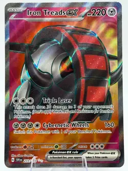 Pokemon TCG Iron Treads ex 233/198 SV01: Scarlet & Violet Base Set Holo - Image 1
