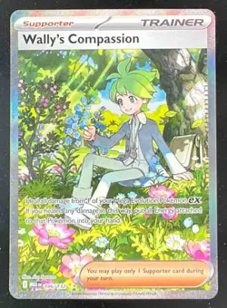 2025 Pokemon Mega Evolution #186 Wally's Compassion Special Illustration Rare - Image 1