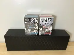 Pokemon Black Bolt and White Flare Booster Bundle Set of 2 Sealed - Image 1