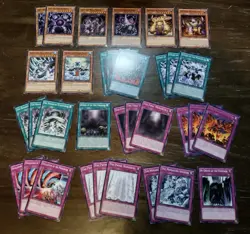 Yugioh Monarch Deck Core Of 33 Cards - Rare/Common - Image 1