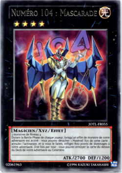 Number 104: Masquerade - JOTL-FR055 - Rare - 1st Edition - Yugioh FR - Image 1