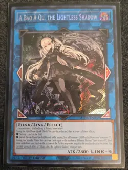 Yu-Gi-Oh! A Bao A Qu, The Lightless Shadow SUDA-EN049 Secret Rare - Image 1