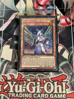 Diviner Of The Herald 1st Edition Prismatic Secret Rare MP22-EN056 Yugioh - Image 1