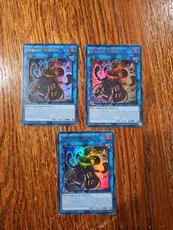 3X YU-GI-OH! Spright Sprind BLTR-EN095 Ultra Rare 1st Edition Near Mint - Image 1