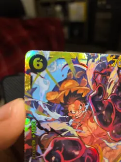 One Piece CCG: Monkey.D.Luffy OP10-118 SEC Royal Blood English Holo Foil NM Card - Image 5