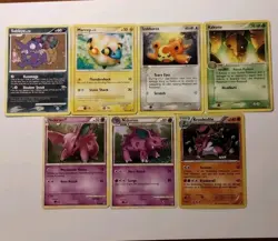 Mid Era Pokemon Cards Lot of 7 See Pictures Krookodile Collection Set - Image 1