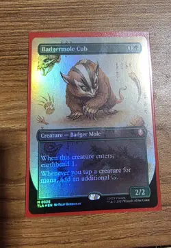 Badgermole Cub MTG Magic Cards Avatar The Last Airbender - Image 1