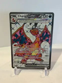 Charizard EX SVP 056 Pokemon Scarlet Violet Promo Full Art Card Near Mint - Image 1