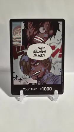 DON!! Card (Alternate Art) A Fist of Divine Speed Foil for sale online - Image 1