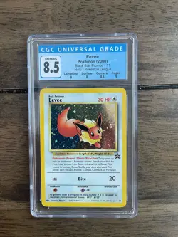 Pokemon Eevee Holo Card 11/53 WOTC Promo - Image 1
