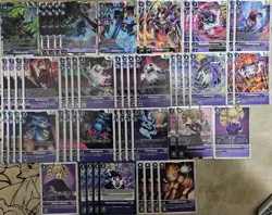 Digimon TCG Violet Inboots Necromon Liberator Ghost Deck + 50 Extra Cards - Image 1
